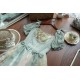 Cyans Qing Oil Painting Spring Short and Long One Piece(Leftovers/Full Payment Without Shipping)